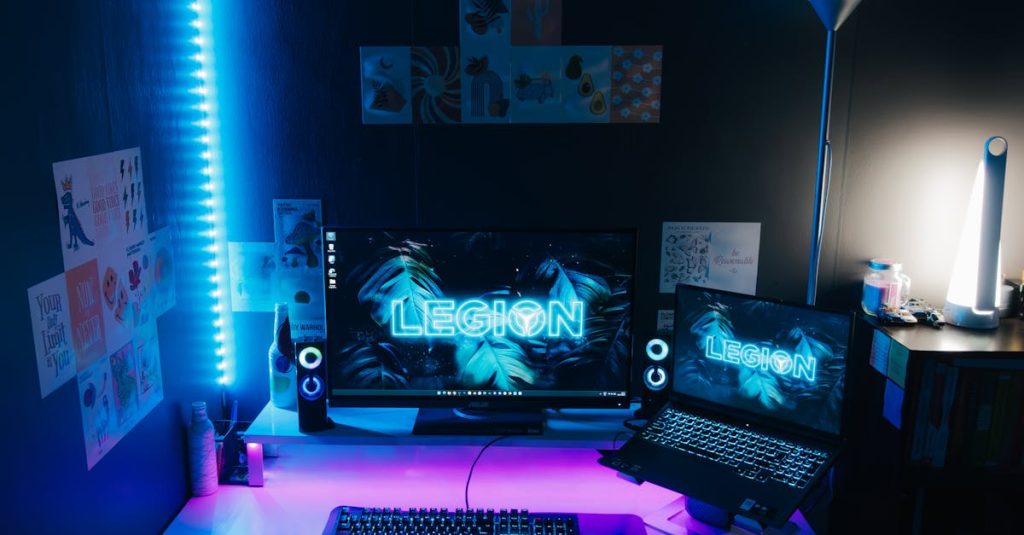 découvrez notre sélection d'ordinateurs portables gaming puissants, conçus pour offrir des performances exceptionnelles et une expérience de jeu immersive.