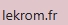 url lekrom