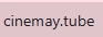 Nouvelle adresse officielle de Cinemay