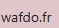 Nouvelle adresse officielle de wafdo