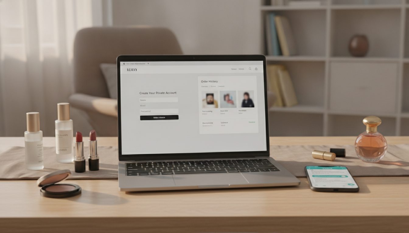 Comment gérer votre compte Beauté Privée : inscription, commandes et contact ? 6 découvrez comment gérer facilement votre compte beauté privée : inscrivez-vous, passez vos commandes en toute simplicité et contactez le service client pour toute assistance.